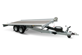 Autopřepravník NIEWIADOW Sklopný SONDA II Wood 400 x 200 cm 2500 kg